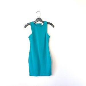 ❗️Forever 21 Teal Bodycon Dress size small❗️